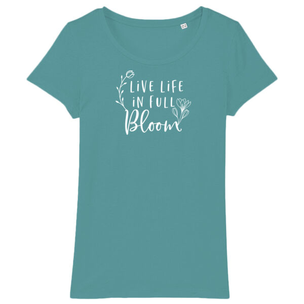 Life In Bloom Organic Cotton T Shirt Thumbnail