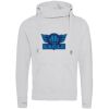 Cross neck hoodie Thumbnail