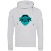 Cross neck hoodie Thumbnail