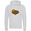 Cross neck hoodie Thumbnail