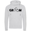 Cross neck hoodie Thumbnail