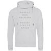 Cross neck hoodie Thumbnail