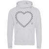 Cross neck hoodie Thumbnail
