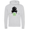 Cross neck hoodie Thumbnail