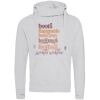 Cross neck hoodie Thumbnail