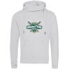 Cross neck hoodie Thumbnail
