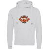 Cross neck hoodie Thumbnail