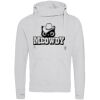 Cross neck hoodie Thumbnail