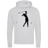 Cross neck hoodie Thumbnail