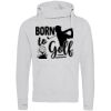 Cross neck hoodie Thumbnail