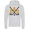 Cross neck hoodie Thumbnail