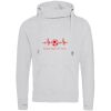 Cross neck hoodie Thumbnail