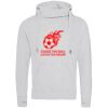 Cross neck hoodie Thumbnail