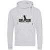 Cross neck hoodie Thumbnail